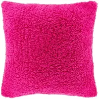 Unique living - Sierkussen White Xmas - fuchsia - 53x53cm