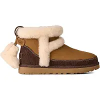 Ugg Boots 'Classic Mini Heritage' bruin / lichtbruin / offwhite