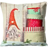 Piruu Kerst Kussenhoes 45x45 cm - Decoratieve Sierkussenhoes