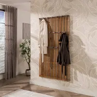 Hoyz Collection - Kapstok Arven - Beige - 10x100x180 cm