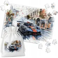 WORLD CASE Puzzel 120 Stuk: Raceauto Exotische Auto - Educatief Speelgoed