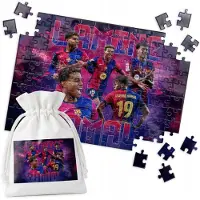 WORLD CASE Merkloos Puzzel Barcelona Voetbal 120 Stukjes