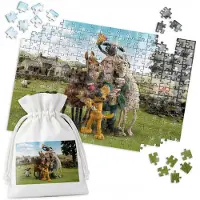 WORLD CASE Shaun het Schaap Film Poster Puzzel - 110 Stukjes