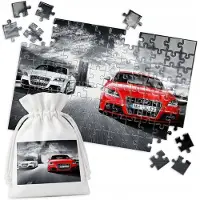 WORLD CASE Traditionele Puzzel Audi Motoren - 96 Stukjes