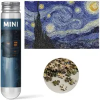 K&M Mini Puzzel 150 Stuk - Sterrenhemel Schilderachtige Stijl in Tube
