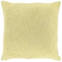 Unique living - Sierkussen Vieve Lemon Yellow -50x50cm