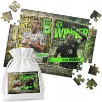WORLD CASE Merkloos Puzzel Voetbal 70 Stukjes - Sport & Spel
