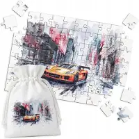 WORLD CASE Traditionele Puzzel - Acryl Auto Corvette - 70 Stukjes