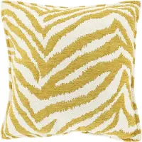 Unique living - Sierkussen Rowan 45x45cm - Glowy Yellow