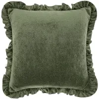 Unique living - Sierkussen Mindy - winter green - 45x45cm