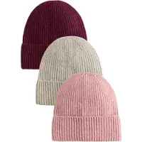 Next - Meisjes - Set van 3 beanies - Roze