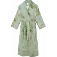 Pip studio Badjas Loungewear Noa Kimono Darjeeling Days Green-S