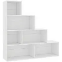 vidaXL Boekenkast/kamerscherm 155x24x160 cm bewerkt hout wit
