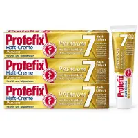 Protefix Haftcreme Premium 3 Stuks – 3 × 47 g – Extra Sterke Kleefcrème met Langdurige Hechting – Voor Volledige & Gedeeltelijke Protheses