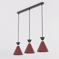 Emibig KLEVER 3 BURGUNDY BLACK