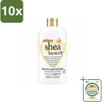 Treaclemoon 10 x – Bad- & Douchegel – Creamy Shea Butterfly – 500 ml - Wasstrips - Bad En Douchegel - Shea Butterfly - Creamy Shea - Bad En Douche - Hydraterende Douchegel