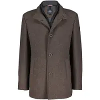 Donders 1860 Donders Jas Wool Jacket 22049 590 Black/brown Mannen Maat - XL