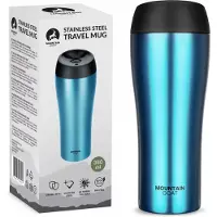 Mountain Goat Thermos Mok voor Koffie & Thee - 380ml - Lekvrij & Draagbaar