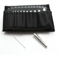 LEV - 13 Pieces Insertion Tapers Set (18G,16G,14G,12G,10G,8G,6G,4G,2G,1G,0G,0.5G,00G) - Piercing tool