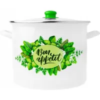 Odelo Bon Appetit Emaille Pan 26cm 10.5L Wit - Voor Elke Keuken