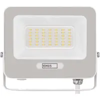 Emos GLARO LED-schijnwerper 30 W, wit, IP65, 3000 lm, neutraal wit, ZS2234W