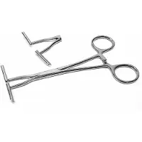 LEV Piercing tang - Straight Line Septum Forceps - 5.5" - Piercing tool