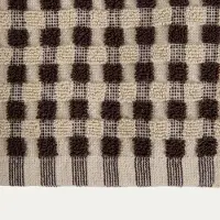 Homla | Handdoek | LOREN | bruin patroon | 70x130 cm | 788307