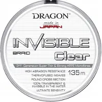 Dragon Invisible Clear Spin-vlechtlijn 0.12mm 135m - Bijna Onzichtbaar