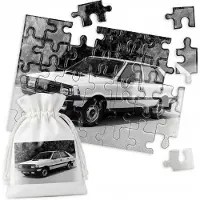 WORLD CASE Traditionele Puzzel: Klassieke FSO Polonez Auto - 35 Stukjes