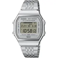 Casio Collection Vintage ABL-100WE-7AEF Horloge - Staal - Zilverkleurig - Ø 38.5 mm