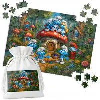 WORLD CASE Houten Puzzel 192 Stukjes - Leuk voor Kinderen en Gezin
