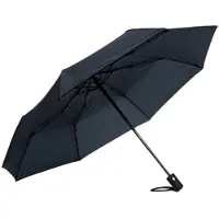 L-merch - Automatic Windproof Umbrella Plopp - Navy Blue - Ø approx. 97 cm