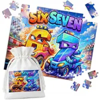WORLD CASE Traditionele Puzzel 110 Stukjes - Mooie Afbeeldingen