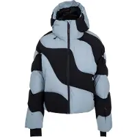 Brunotti - Maryski-S Skijas Dames - Pale Blue - Ski Jas - Wintersport - Boxy Fit - Extra Warme Isolatie - Skipashouder - XXL
