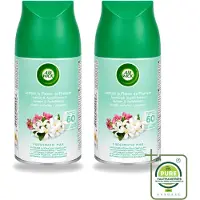 Air Wick 2 x – Navulling – Freshmatic Jasmijn & Appelbloesem – 250 ml - Grootverpakking - Vaatwasstrips - Lentedauw - Geur - Geurverspreiding - Geurneutralisatie - Parfum