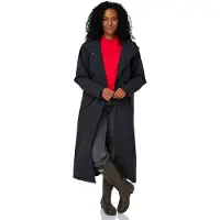 HappyRainyDays Happy Rainy Days Lange Regenjas Dames PARIS Zwart