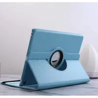CHPN - Ipadhoes - Tablethoes - Geschikt voor Apple iPad - 360° Draaibare Bookcase - Donkerblauw - Tablet Hoes voor iPad Pro 12.9 - Beschermhoes voor iPa360 -Draaibare Bookcase iPad Pro -129 -2018