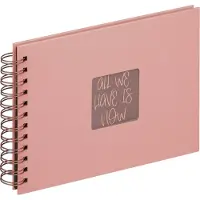 Walther design SA-109-PF Fun - Spiraal album - Formaat 23 x 17 cm - Peach Fuzz