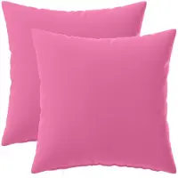 vidaXL Kussen met kussen HEERLEN 2 st Roze Polyester