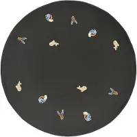 Broste Copenhagen Deer kerstboomkleed Forest Green