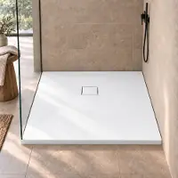 Boss & Wessing Tray SMC Douchebak 80x80 cm Wit