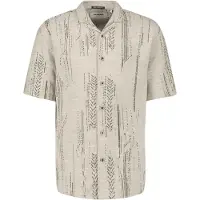 No-excess Overhemd taupe / zwart