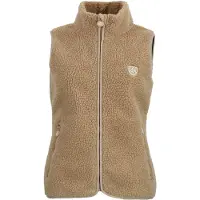 Mountain Peak Mouwloze fleece voor dames Abeille