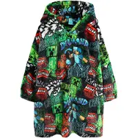 Next Badjas azuur / groen / zwart / wit