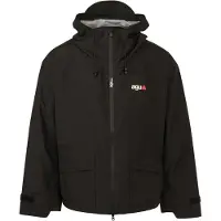 Agu Original Premium - Regenjas - Unisex - Waterdicht - Winddicht - Met Capuchon - Ventilatie - Zwart - M