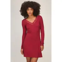 Hunkemoller Nachthemd Lace Nana Rood Dames | Maat: XL
