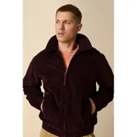 Sissy-Boy Donkerbruine corduroy bomber jack | Maat: XL