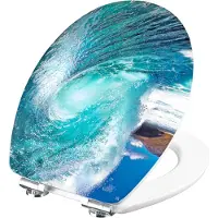 Cornat 3D Wave decor toiletbril