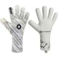 Elite Sport T1W Knit Keepershandschoenen Wit Zwart