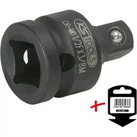 Ks Tools 515.1143-E Verleng- en reductieadapter voor ratel